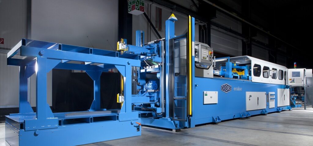SOTEK Steel Cutting Line Manufacturing Stage
