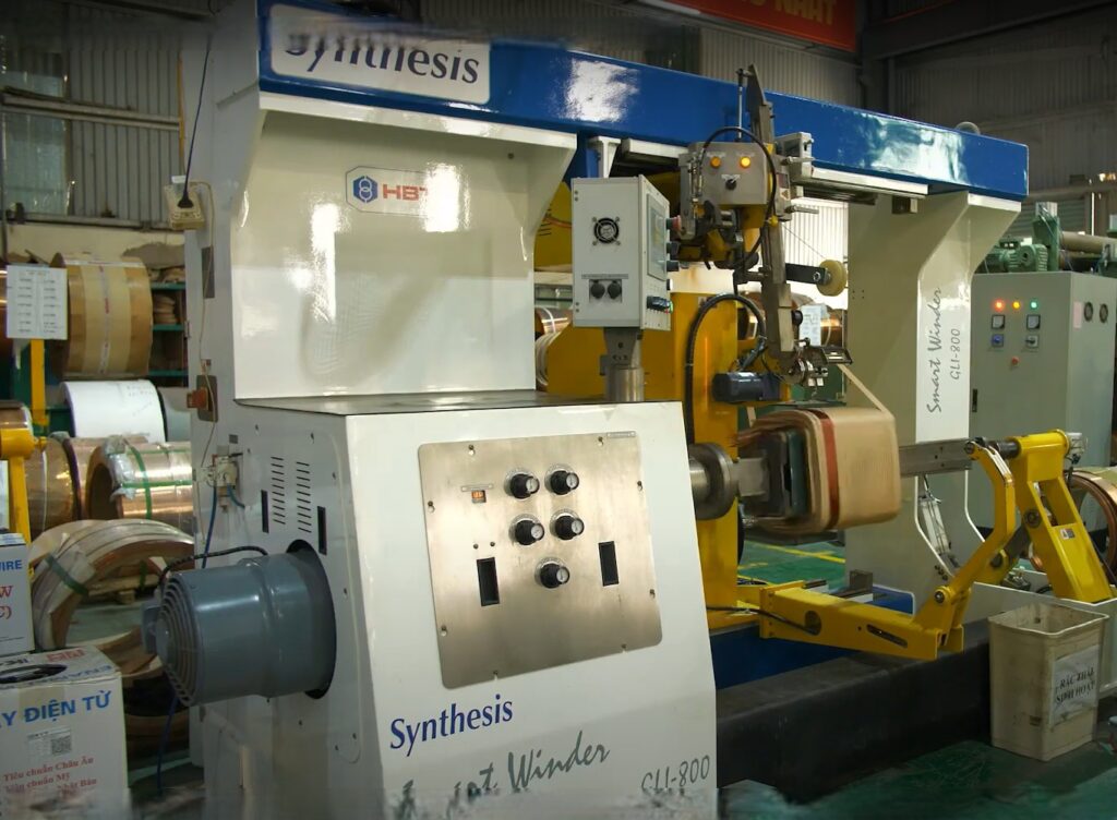 SOTEK Automatic Wire Winding Process